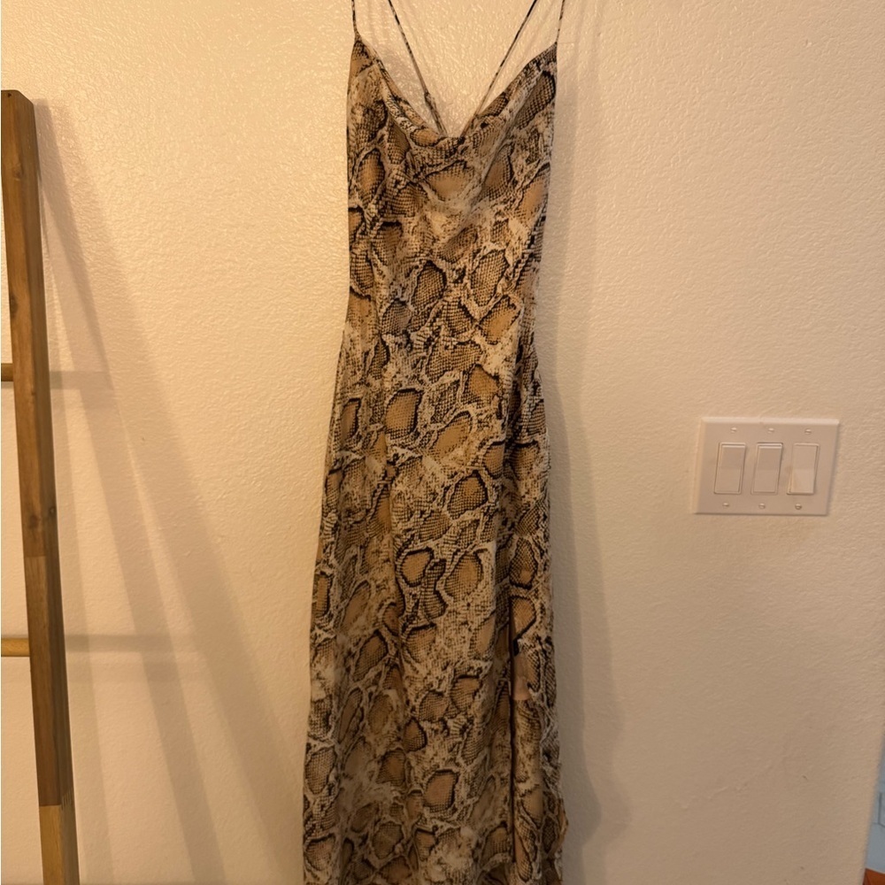 Astr The Label Python Print Dress - Picture 7 of 7
